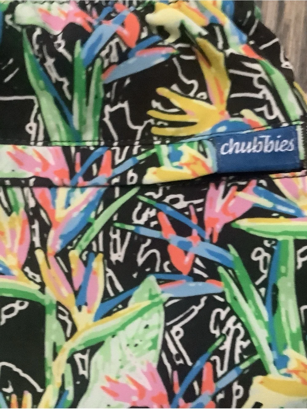 Chubbies Swim Trunks Size S